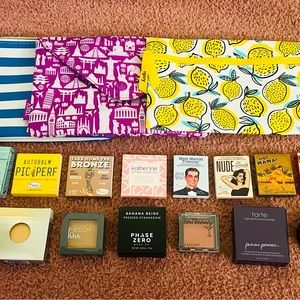 IPSY Bag Collection with Assortment of Makeup- theBalm, Tarte, Nomad, Hikari,etc